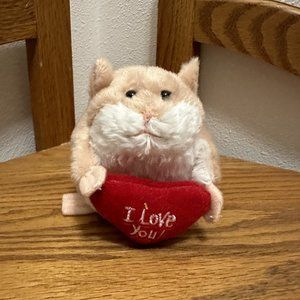 Ganz 'I Love You' Lil Hamster Plush Toy